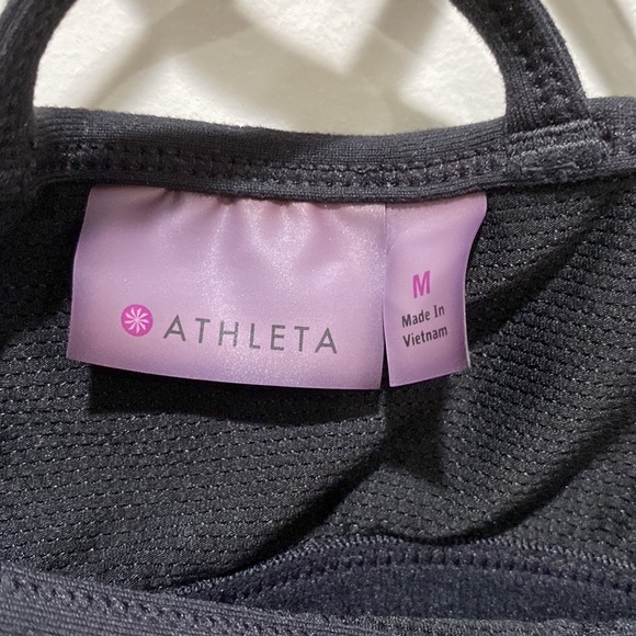 Athleta Hyper focused black sports yoga bra size medium - Picture 6 of 6